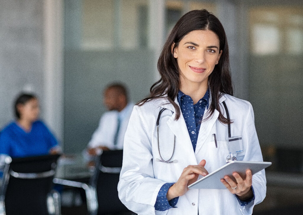 Physician at work
